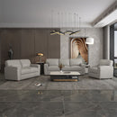 Cornelia - Sofa - Pearl Gray Leather