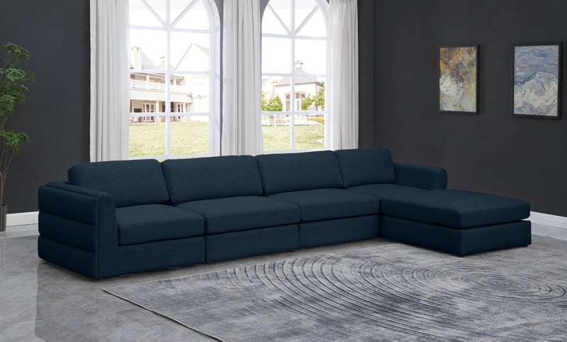 Beckham - Modular Sectional 5 Piece - Navy