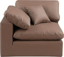 Comfy - Faux Leather Corner Chair