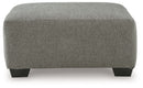 Clarington - 2 Pc. - 3-Piece Sectional And Oversized Ottoman - Greystone