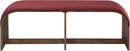 Sable - 52" Velvet Performance Fabric Upholstered Bench