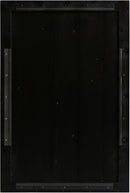 Element - 50" Mango Wood 4 Piece Wall Art - Natural / Black