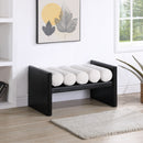 Waverly - Bench With Black Frame