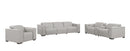 1208 - Modular Leather Set With 5 Power Recliners & Power Headrests