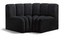 Arc - Velvet 2 Piece Modular Sofa
