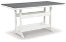 Transville - Counter Table W/Umb Opt