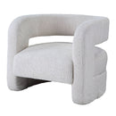 Yitua - Accent Chair - White Teddy Sherpa