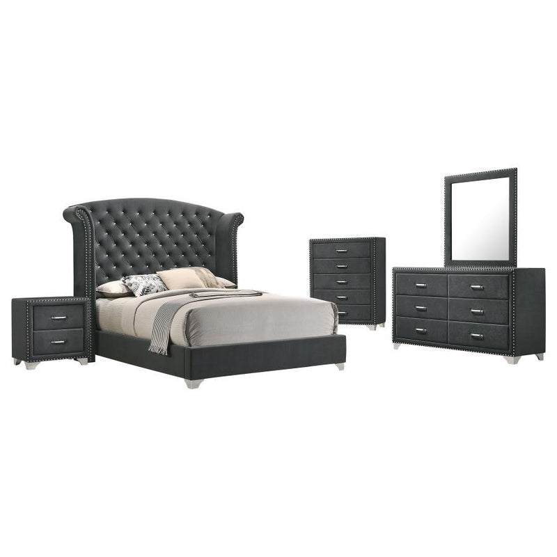 Melody - Tufted Upholstered Bedroom Set