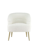 Trezona - Accent Chair - White Teddy Sherpa