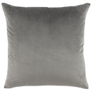 Torri Velvet - 22" x 22" SLD Pillow - Storm
