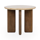 Idella - Travertine Round Table