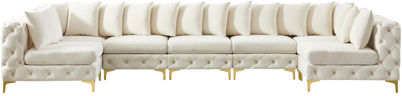 Tremblay - Modular Sectional 7 Piece - Cream - Fabric