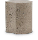 Dimple - End Table - Terazzo Finish