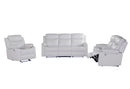 U6026 - Reclining Sofa With LED - White