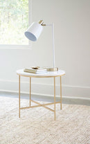 Ellison - Round Marble Top Table