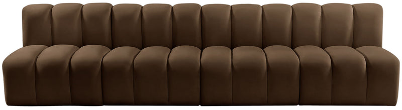 Arc - Velvet 4 Seats Modular Sofa
