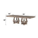 Northville - 30" Dining Table - Antique Silver