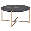 Bromia - Coffee Table - Black & Champagne
