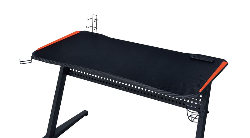 Dragi - Gaming Table - Black & Red Finish