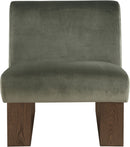Vantage - Velvet Performance Fabric Upholstered Accent Chair