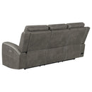 Brickston - Triple Power Reclining Sofa Set