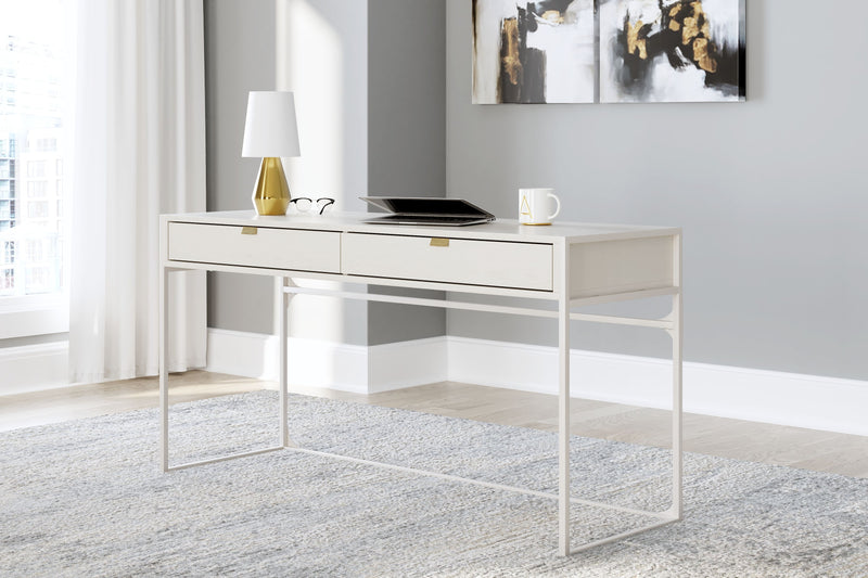 Deznee - White - 60" Home Office Desk