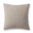 Villa Classics - Porter 22" x 22" Accent Pillow - Black / Ivory