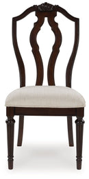 Lavinton - Dining Upholstered Side Chair (Set of 2) - Tan / Brown