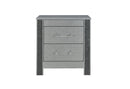 Logan - Nightstand - Silver