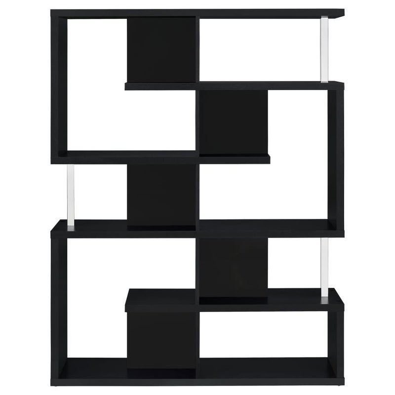 Hoover - 5-tier Geometric Design Bookcase