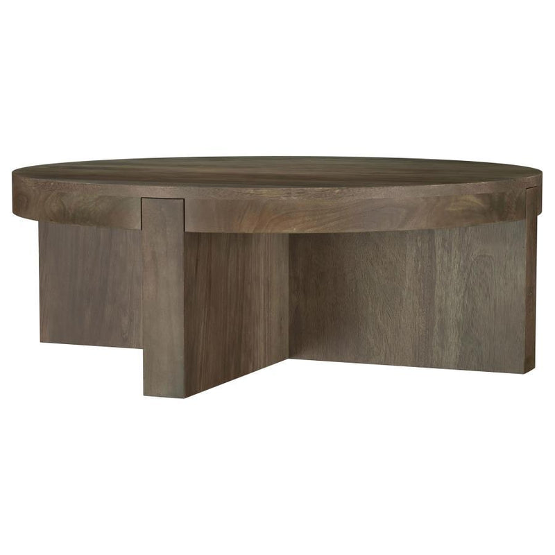 Kinkaid - Round Solid Mango Wood Table