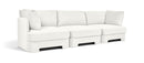 Hammond - Velvet Performance Fabric Upholstered 3 Piece Sofa