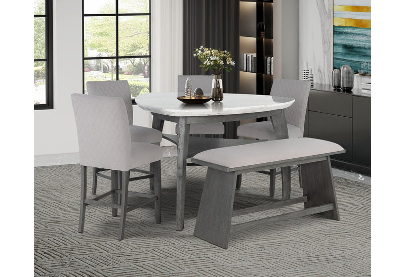 D8192 - Dining Chair - Light Gray