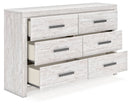Cayboni - Six Drawer Dresser - Whitewash