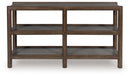 Kallenny - Sofa Table - Brown / Gray