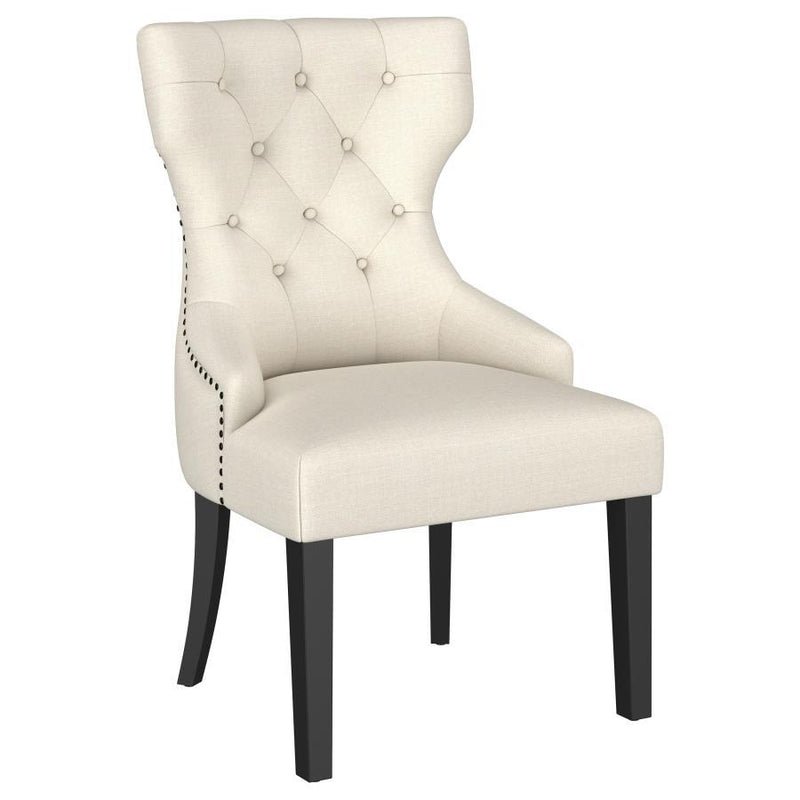 Baney - Upholstered Parson Dining Side Chair With Tufted Back