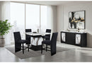 D12BT - Bar Table - Black / White