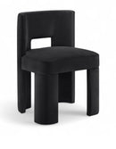 Zuno - Velvet Performance Fabric Upholstered Dining Chair (Set of 2)