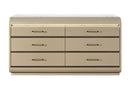 Genesis - Dresser With LED - Gold
