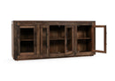 Jett - Wood 4 Door Cabinet - Natural