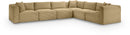 Shaggy - 6 Piece Modular Corner Sectional