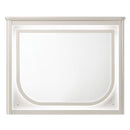 Laveda - Mirror With LED - Pearl White