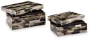 Ellford - Box Set (Set of 2) - Black / Brown / Cream