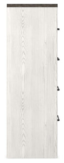 Gerridan - Four Drawer Chest - White / Gray