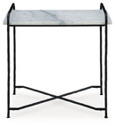 Ashber - Accent Table - White / Black