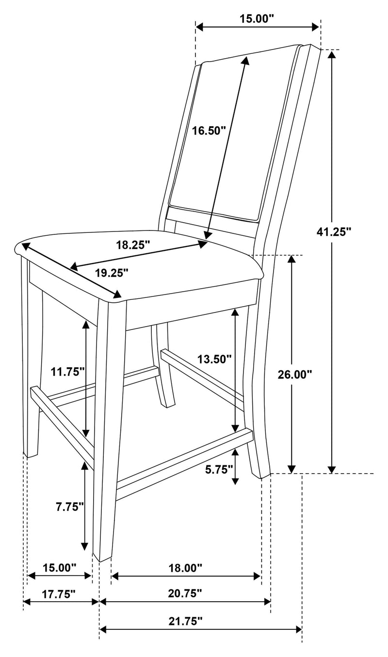 Patterson - Counter Height Dining Set