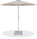 Fiji - Aluminum Patio Umbrella With Square White Base