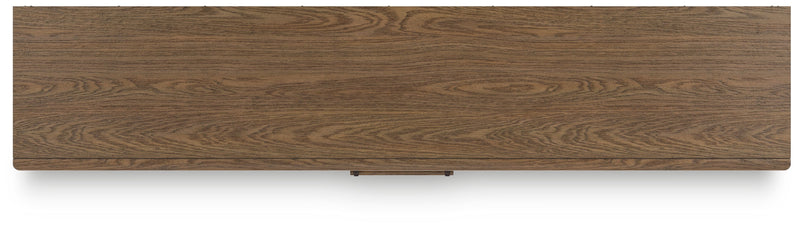 Roanhowe - Brown - Extra Large TV Stand