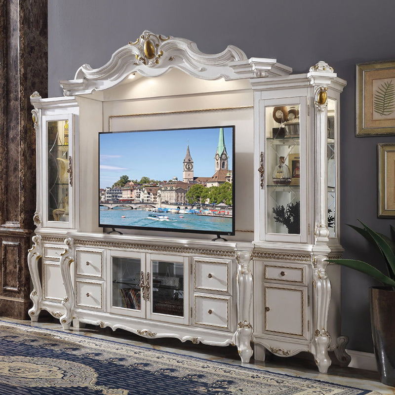 Picardy - Entertainment Center - Antique Pearl