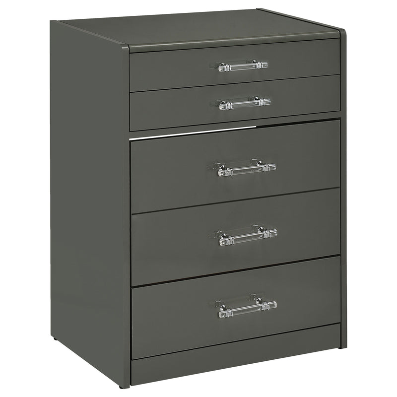 Danbury - 3-Drawer Makeup Vanity & Stool Set